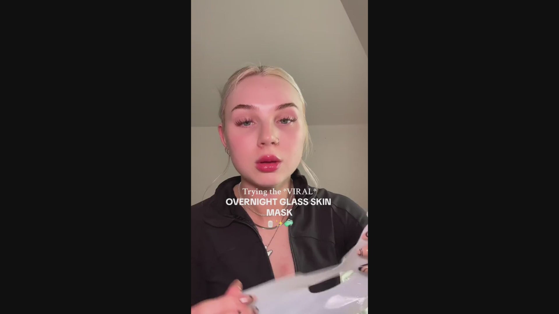 Overnight Glass-Skin Collagen Mask – Hydrogel Wrap for Plump, Smooth and Hydrated Skin